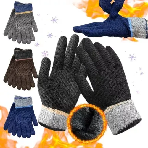 Guante invierno Mujer Puño Color