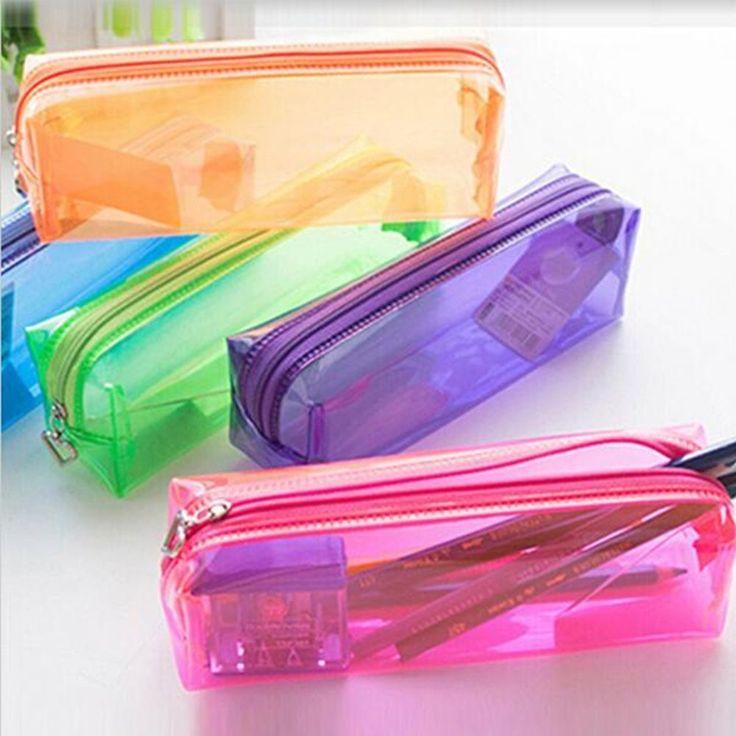 Cartuchera Fluo Con Cierre Economica