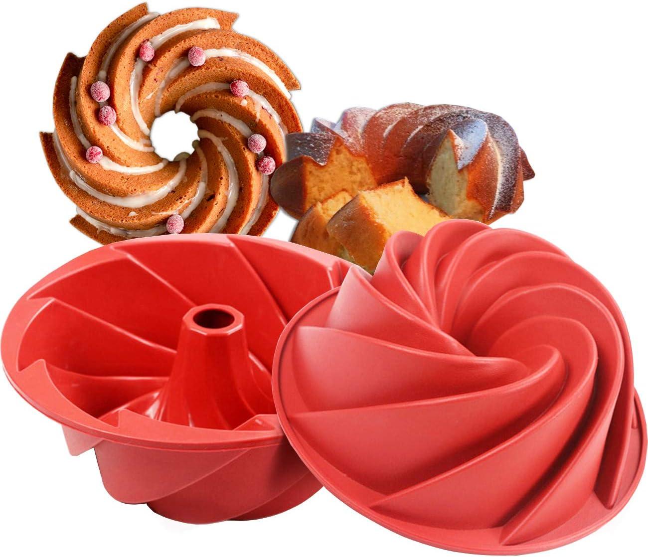 Molde Silicona Flan Espiral