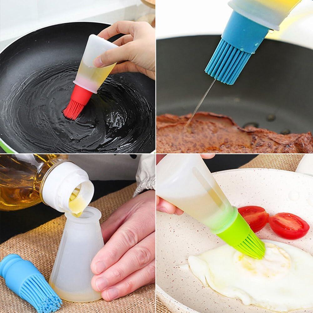 Pincel Silicona Con Contenedor 