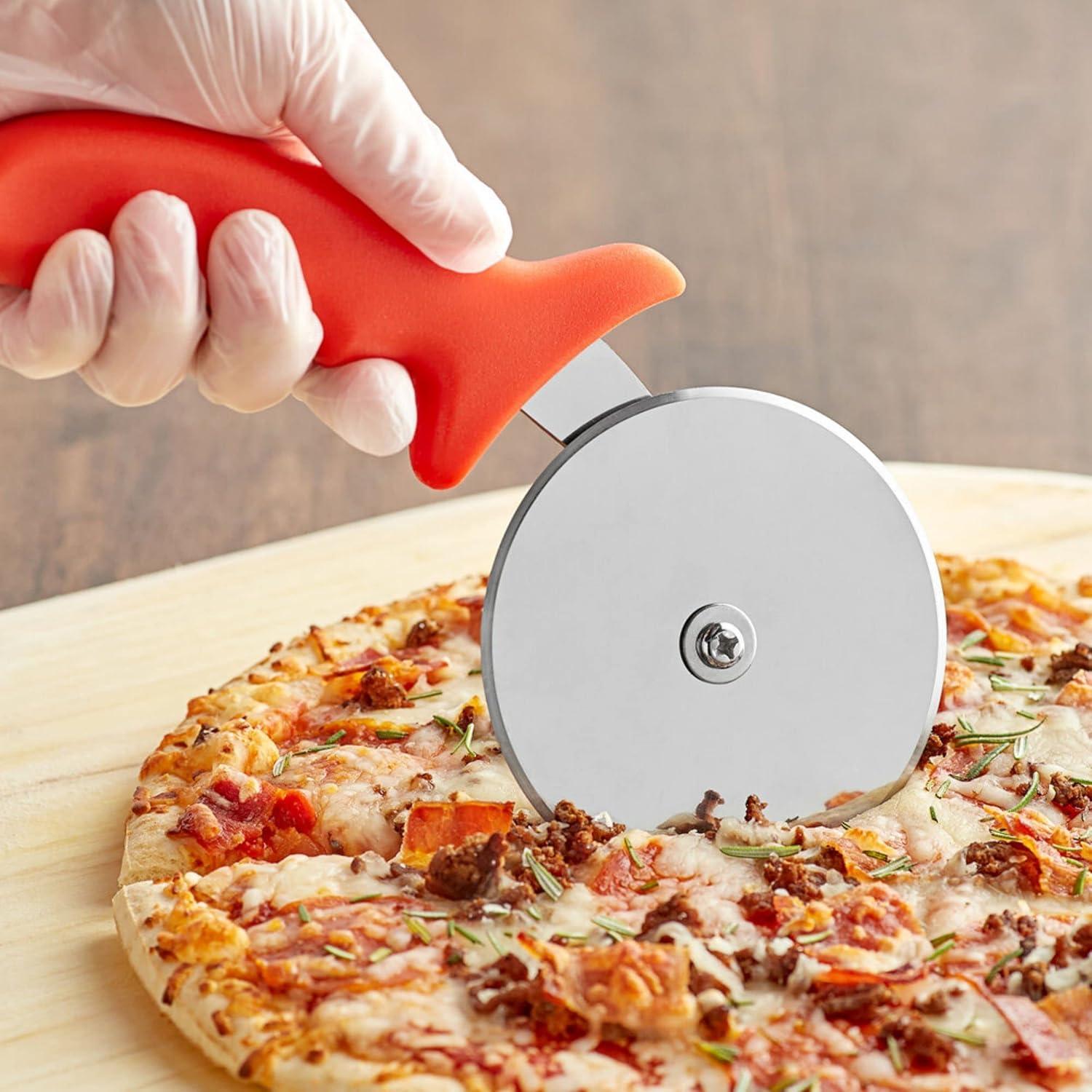 Corta Pizza Acero Mango Color 