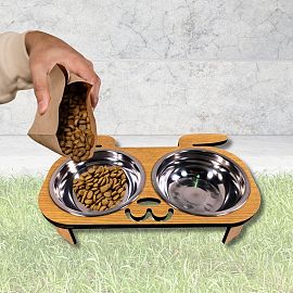 Comedero Mascota Con Bowls
