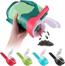 Cierra Bolsa Con Pico Vertedor