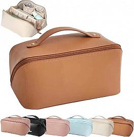 Organizador Neceser Porta Cosmeticos Cuero Pu Maquillaje