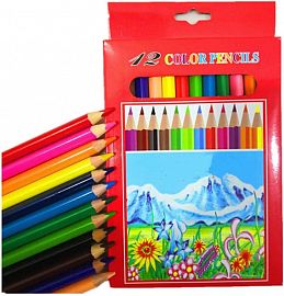 Juego Lapices Colores X 12 Economicos