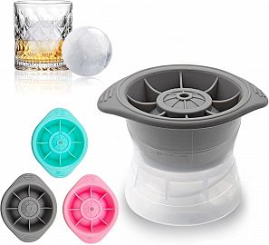 Molde Hielo Para Whisky Silicona