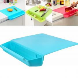 Tabla De Cortar Plegable Antideslizante Ranura Extraíble
